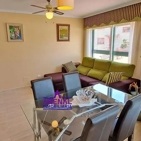 Apartmán Apart Con Playa, Piscina Y Pista De Tenis